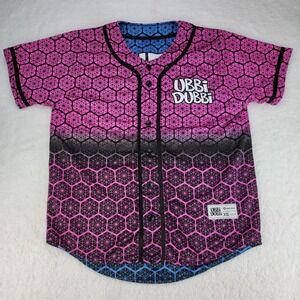 Ubbi Dubbi Electronic‎ Music Festival 2022 Baseball Jersey XS Dubstep Reversible